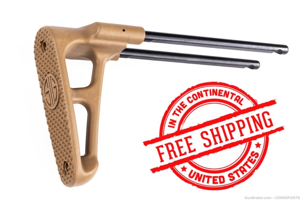 Sig MPX Copperhead NEW Retractable Stock FACTORY FDE Great SBR-img-1