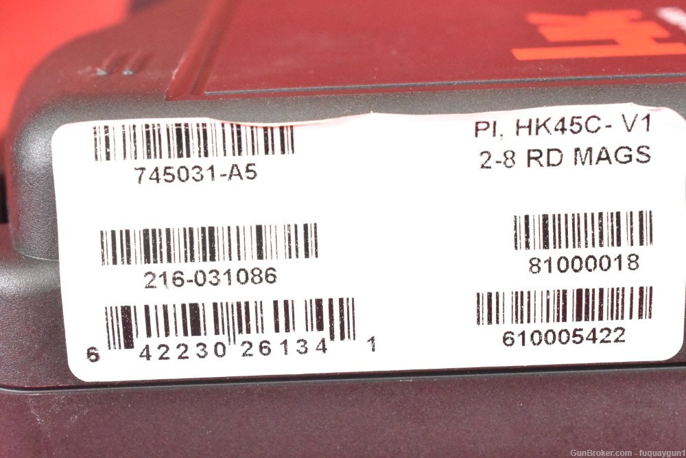 Heckler & Koch HK45C V1 8+1 45ACP-img-26