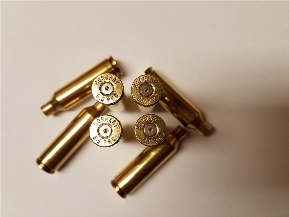 6.5 PRC Once Fired Brass (100ct Hornady)-img-0