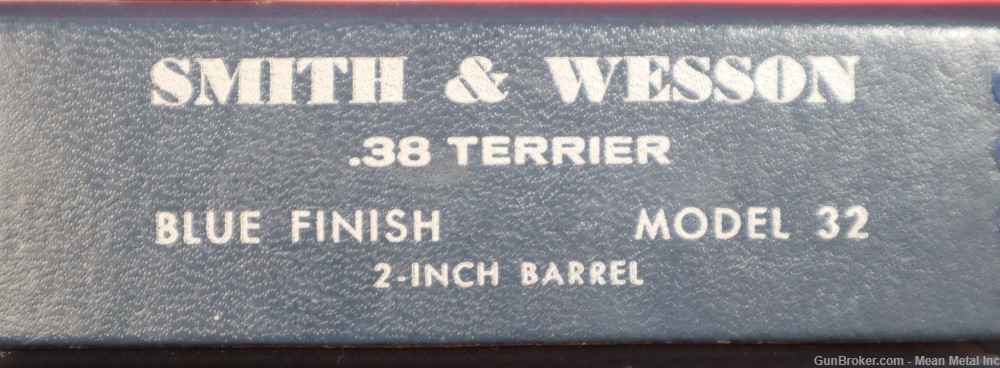 Smith & Wesson 32-1 Terrier 38 S&W 2" Revolver w/box *COLLECTOR GRADE*-img-24