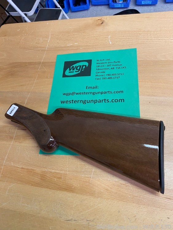 Browning parts, Auto 5, A-5 .12ga 2 3/4" buttstock, stock NOS walnut-img-0