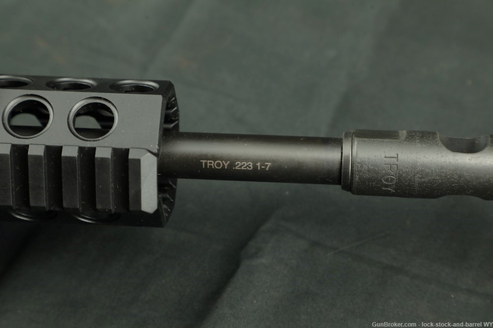 Troy Defense Troy Sporting Rifle .223 Pump Action 16" AR-15 Geissele SSA-E-img-29