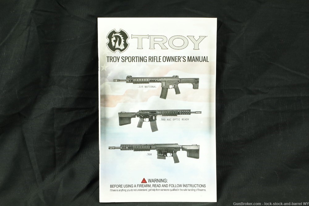 Troy Defense Troy Sporting Rifle .223 Pump Action 16" AR-15 Geissele SSA-E-img-35