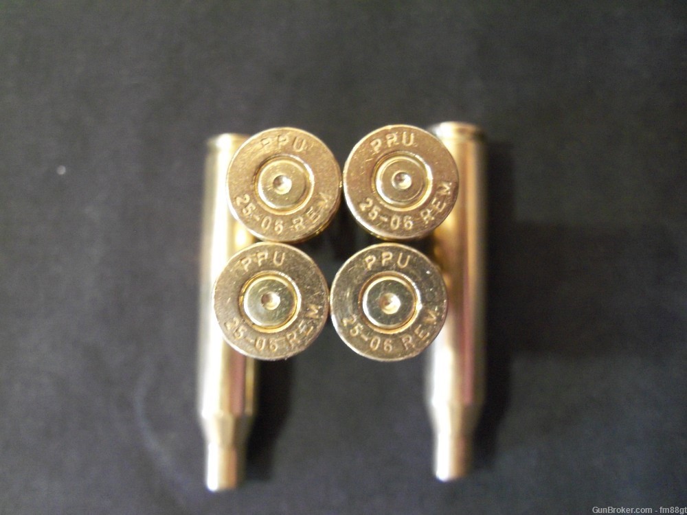 25-06 Rem Once Fired brass (100ct PPU) -img-0
