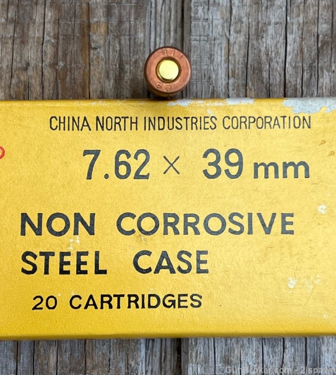 NORINCO 7.62x39 Steel Core Ammo  Yellow Box-img-9