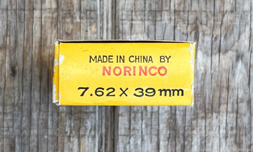 NORINCO 7.62x39 Steel Core Ammo  Yellow Box-img-5