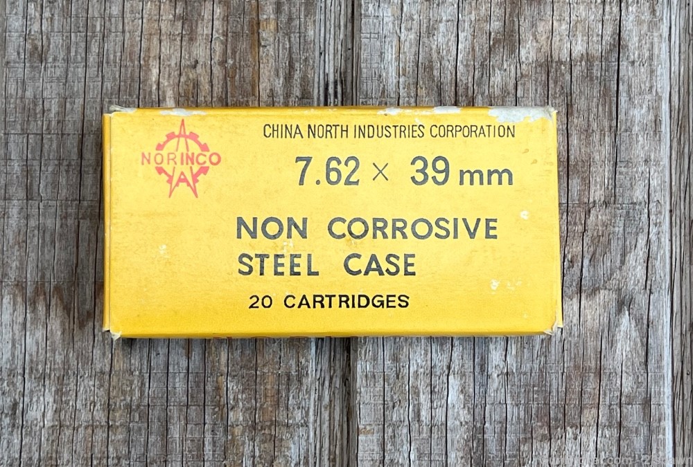 NORINCO 7.62x39 Steel Core Ammo  Yellow Box-img-7