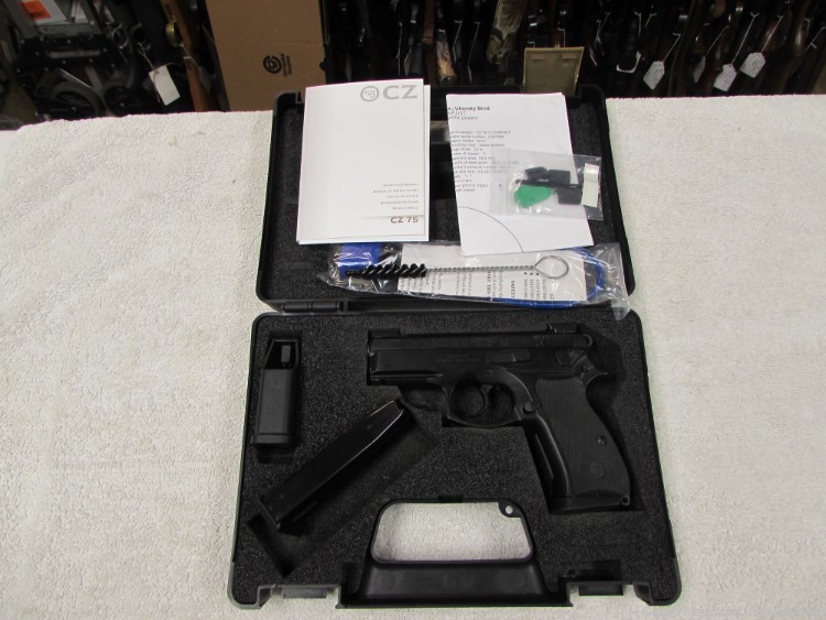 CZ 75D Compact 9mm w/ box & Accy's-img-0