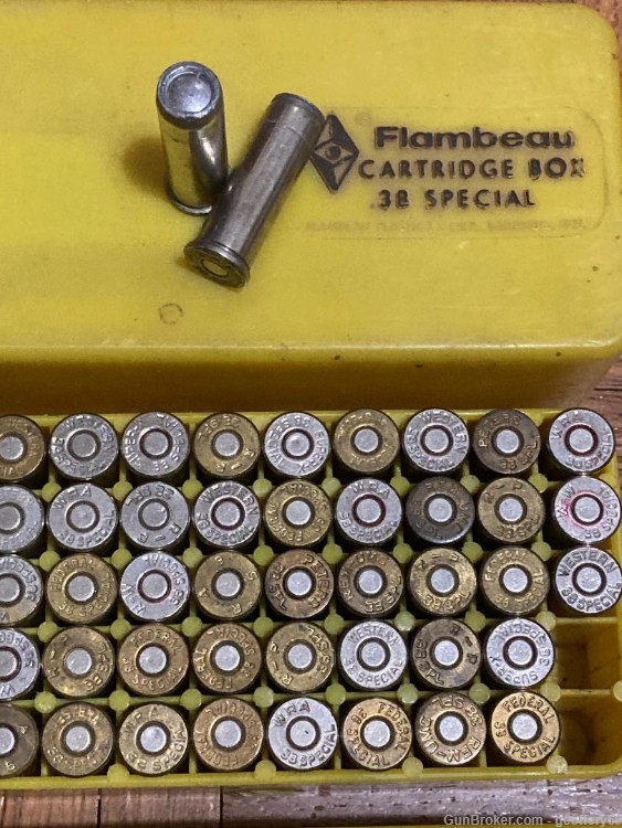 38 Spl Lead WC Revolver Ammo 300 rds Reloads-img-2