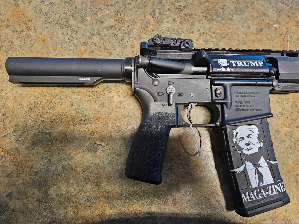 Radical Firearms "Trump Thump" RF-15 5.56 pistol-img-2