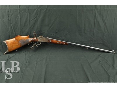 Martini-Stahl Schuetzen Rifle Made by Friedrich Reitz .22LR 30” C.1920 C&R