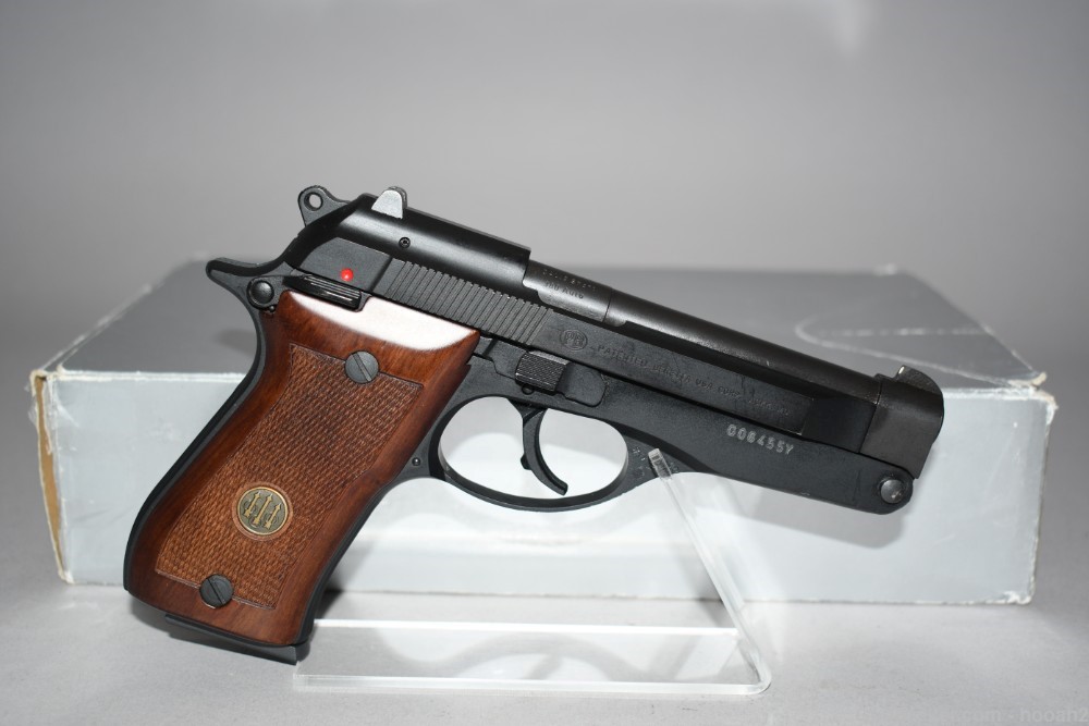 Nice Uncommon Beretta Model 86 Semi Auto Pistol Tip Up 380 ACP W Box 1992-img-0