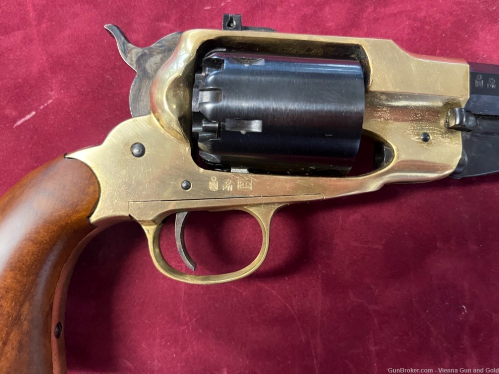 Pietta 1858 New Army Revolver - .44 Caliber 8" Barrel w/ Brass Frame-img-4
