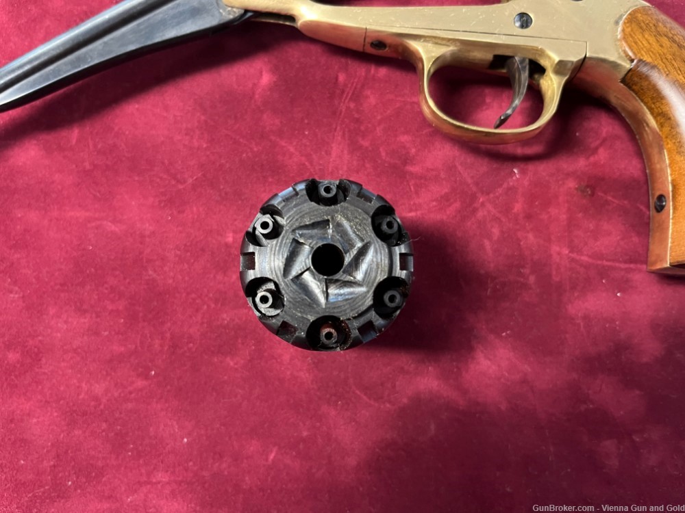 Pietta 1858 New Army Revolver - .44 Caliber 8" Barrel w/ Brass Frame-img-14