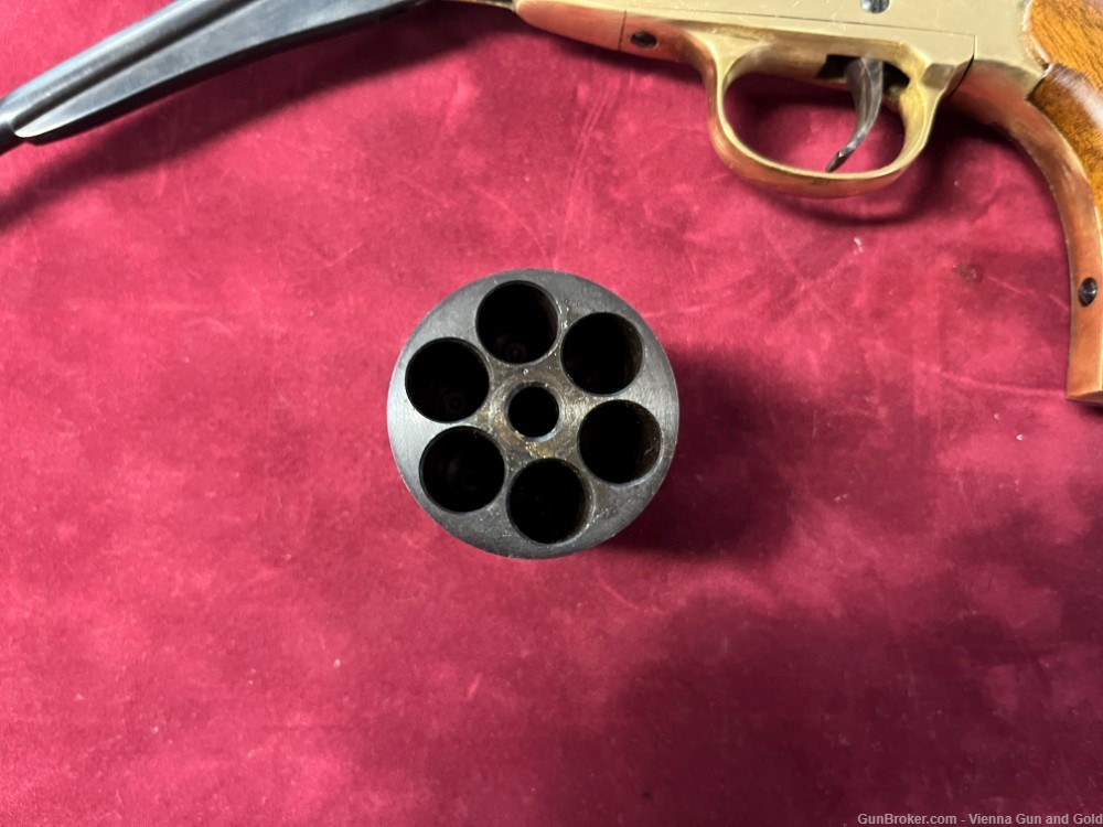 Pietta 1858 New Army Revolver - .44 Caliber 8" Barrel w/ Brass Frame-img-13