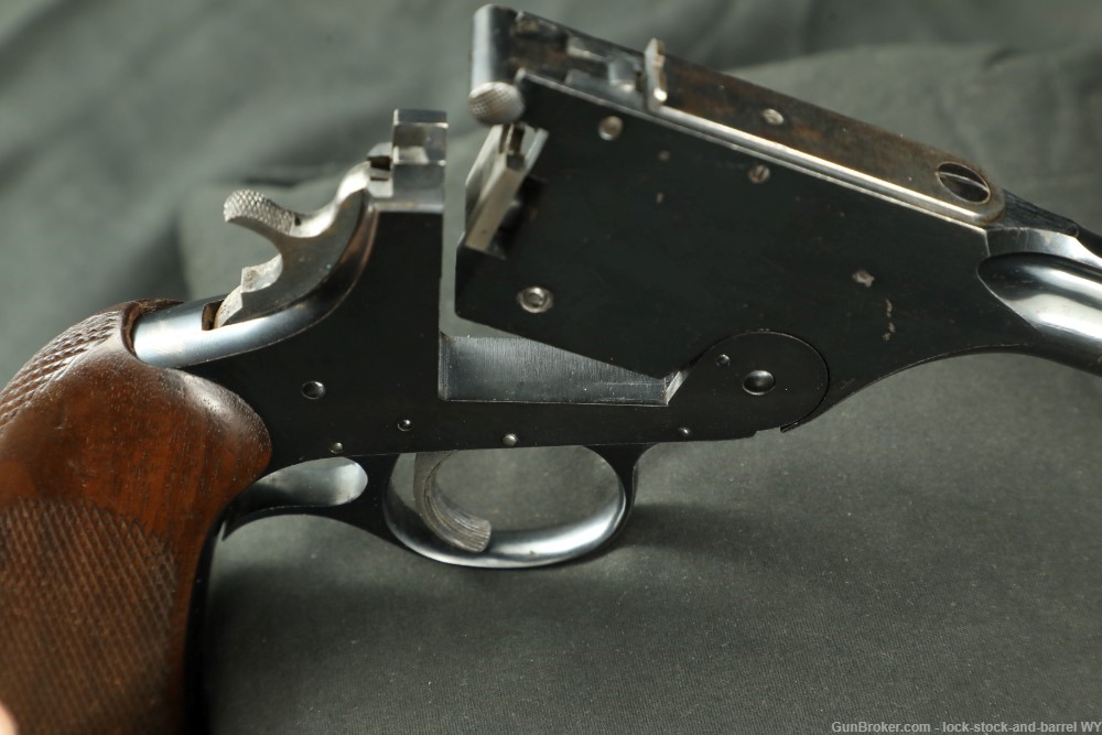 Walter F Roper H&R U.S.R.A 1st Model 195 Single Shot Tip-Up Pistol 1928 C&R-img-16