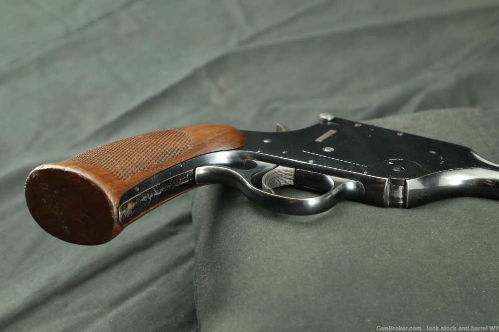 Walter F Roper H&R U.S.R.A 1st Model 195 Single Shot Tip-Up Pistol 1928 C&R-img-9