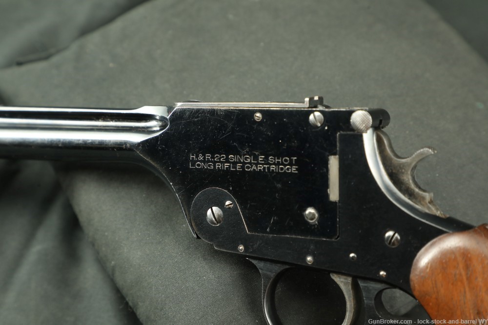 Walter F Roper H&R U.S.R.A 1st Model 195 Single Shot Tip-Up Pistol 1928 C&R-img-18
