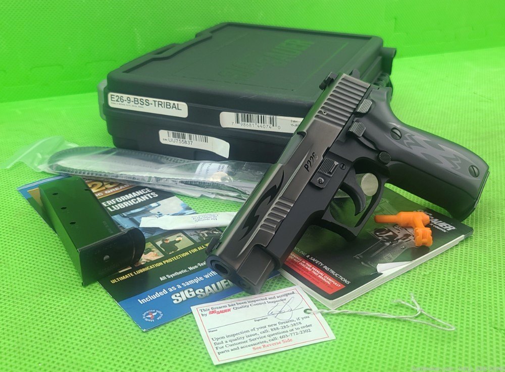 RARE Sig Sauer P226 * TRIBAL * NITRON * 9mm * RELEASED 2015 ONLY * IN BOX-img-0