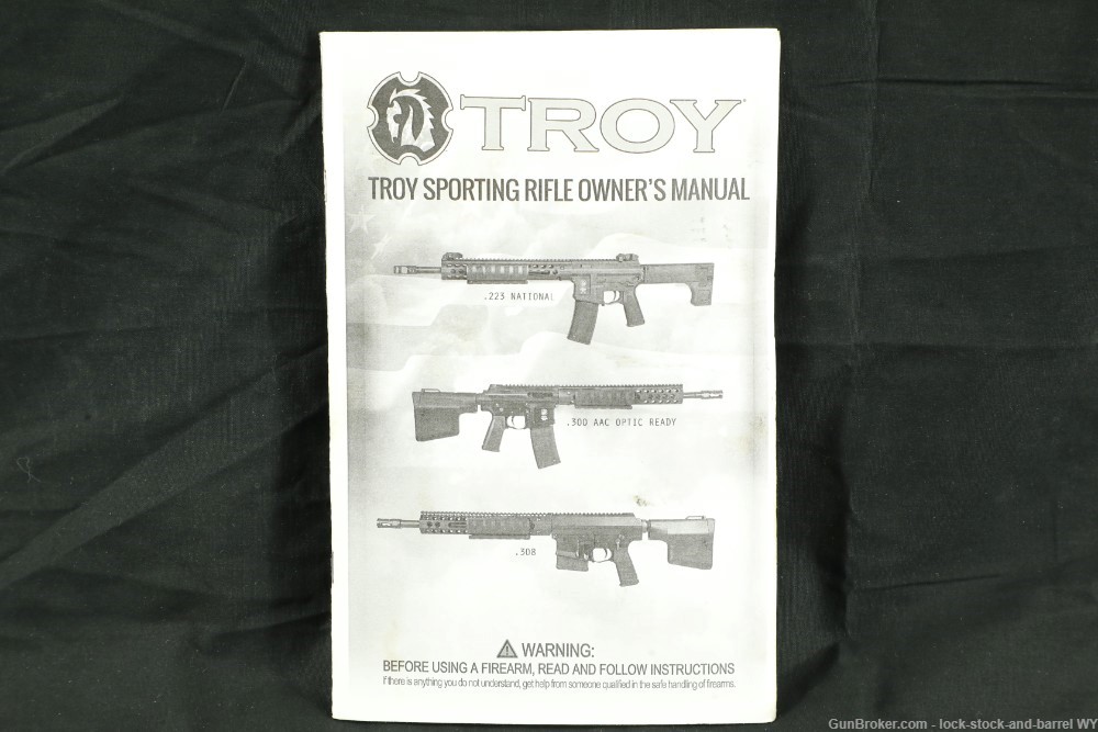 Troy Defense 308 PAR Pump Action Rifle 16” AR-10 AR-308 TriggerTech Trigger-img-34