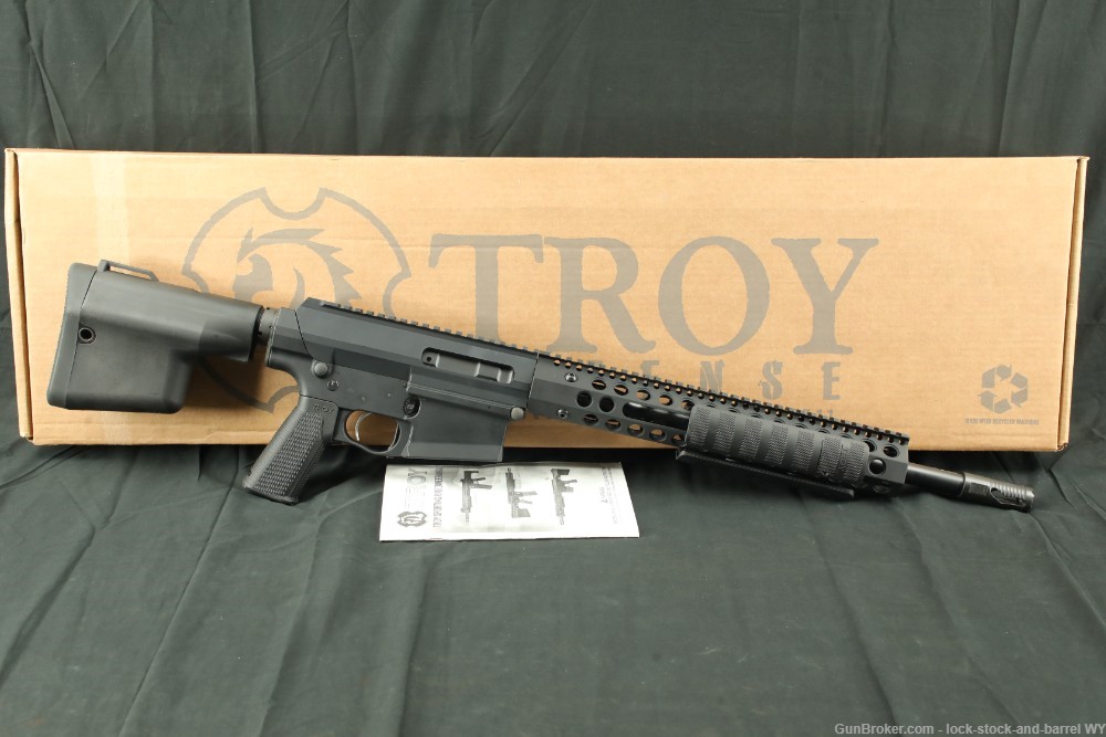 Troy Defense 308 PAR Pump Action Rifle 16” AR-10 AR-308 TriggerTech Trigger-img-2