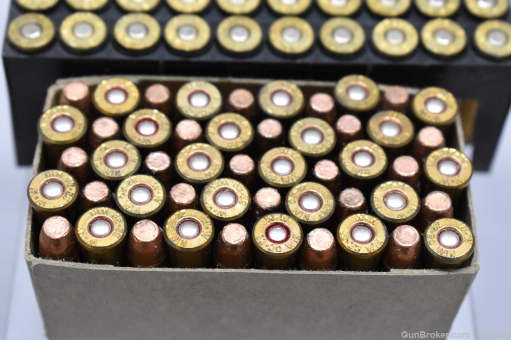 3 Boxes 150 Rds Vintage 32-20 Remington & Western Lubaloy 100 G Ammunition -img-7