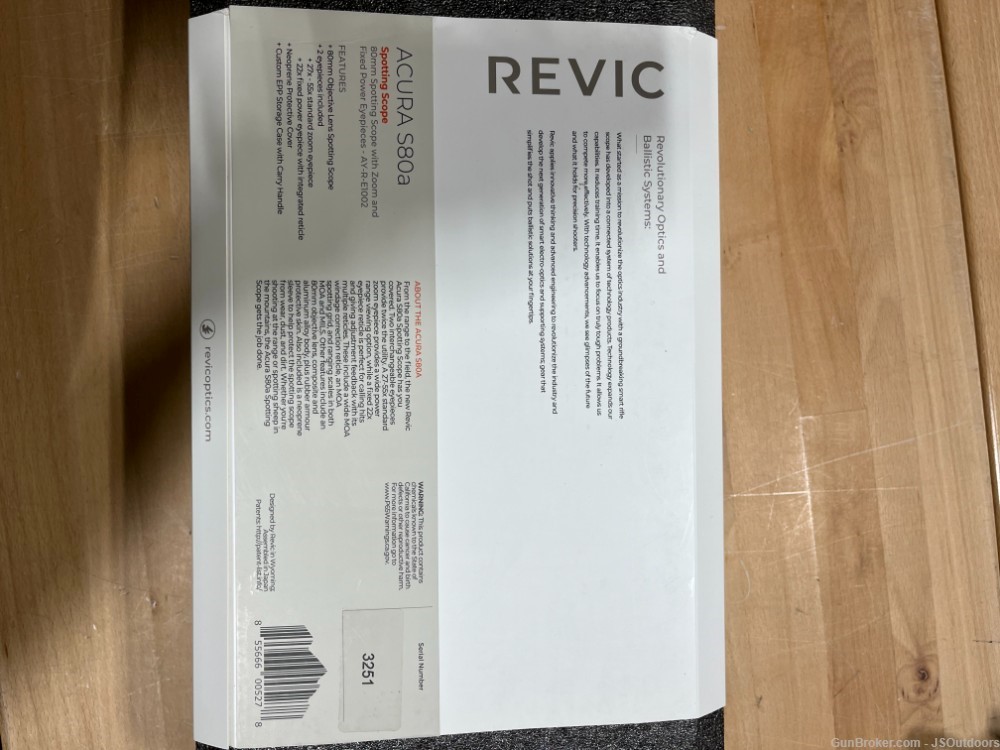 Revic Acura S80a Spotting Scope -img-2