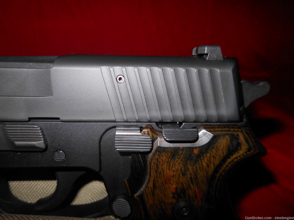 Sig Sauer P220 P220R 3.9” Brl Carry Pistol 8 RD .45ACP Rail & Night Sights-img-5