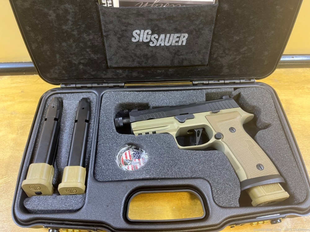 Sig Sauer P320 AXG Combat FDE 9mm Pistol 4.6" 21+1 - Pre Owned-img-7