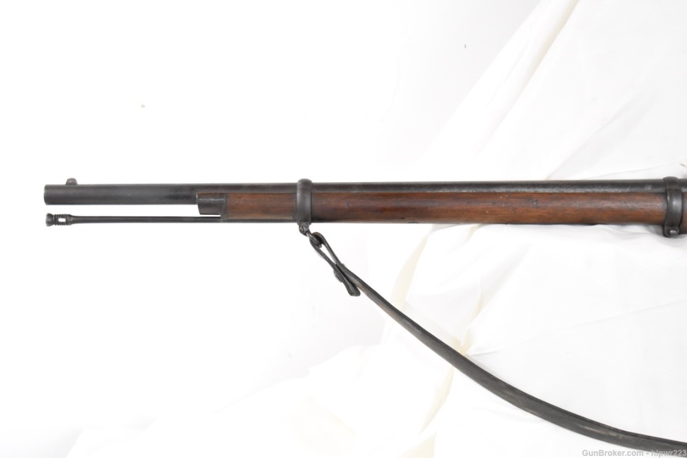 Enfield MKIII Snider Conversion two band Short Rifle .577 Cal antique -img-3