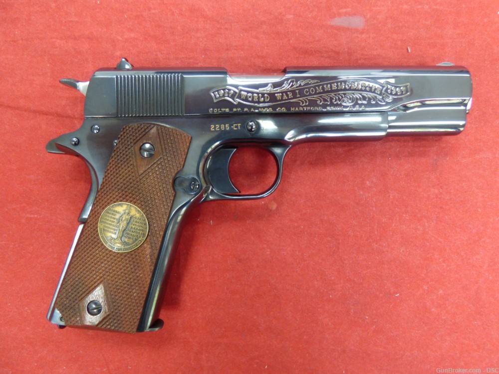 Colt World War I Commemorative 1911 Chateau-Thierry 45 ACP Government WWI-img-0