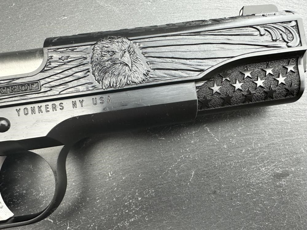 FACTORY 2ND - Kimber 1911 Custom Engraved Patriot Blued by Altamont-img-8