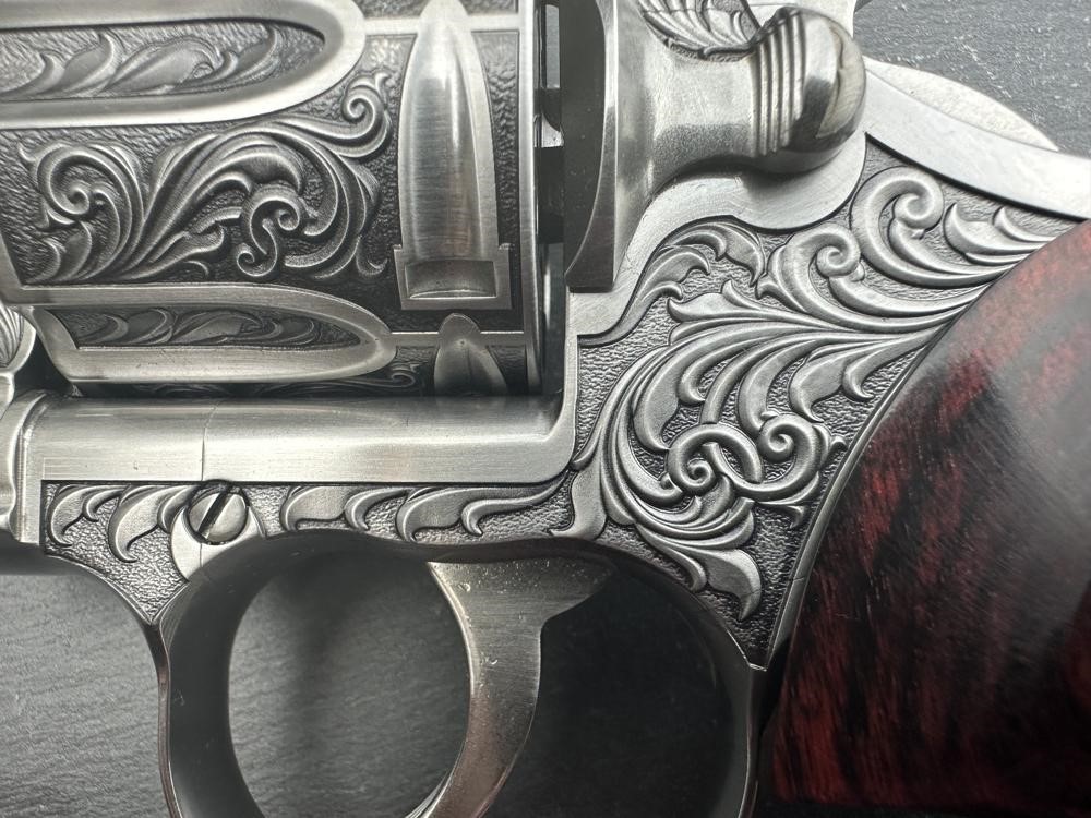FACTORY 2ND - Colt Python 2020 ENGRAVED by Altamont 6" .357 Mag Stainless-img-4