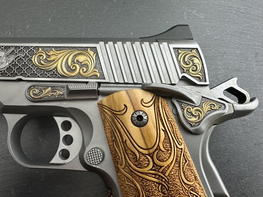 FACTORY 2ND - Kimber 1911 Custom Engraved Royal Chateau AA by Altamont-img-3
