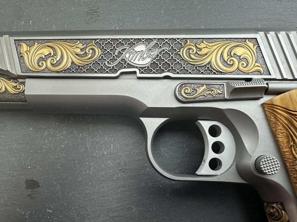 FACTORY 2ND - Kimber 1911 Custom Engraved Royal Chateau AA by Altamont-img-2