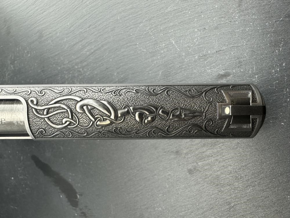 FACTORY 2ND - Kimber 1911 Custom Engraved Viking Warrior AAA by Altamont-img-14