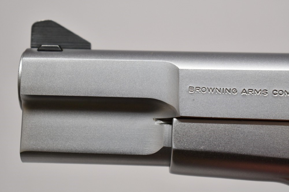 Nice Browning Hi Power Mark III Hard Chrome Semi Auto Pistol 9mm 1995-img-13