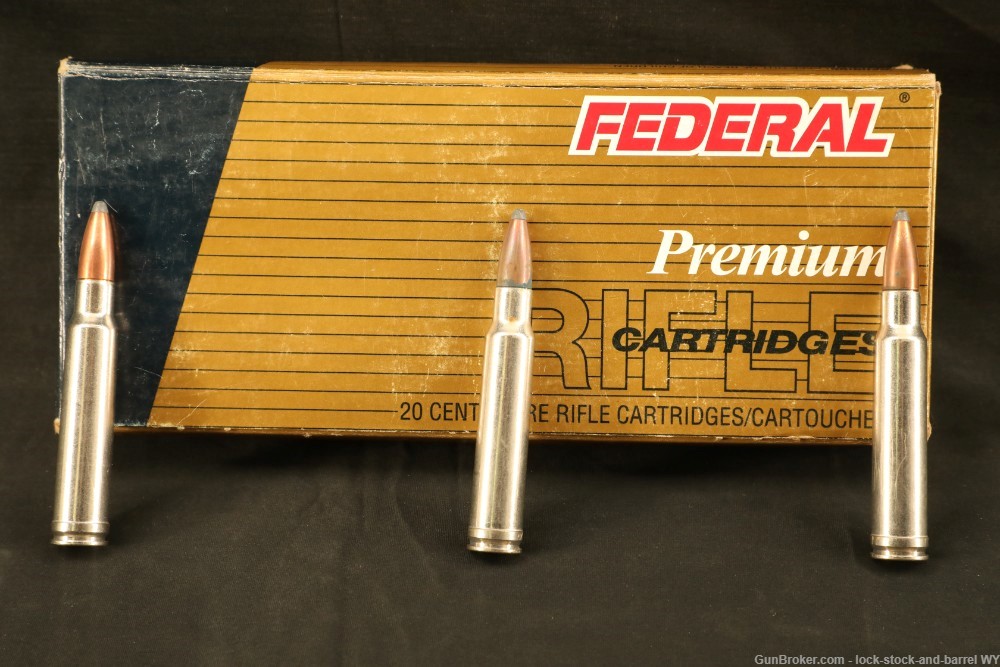 40x Federal Premium Safari .338 Win Mag 210 gr Ammo -img-5
