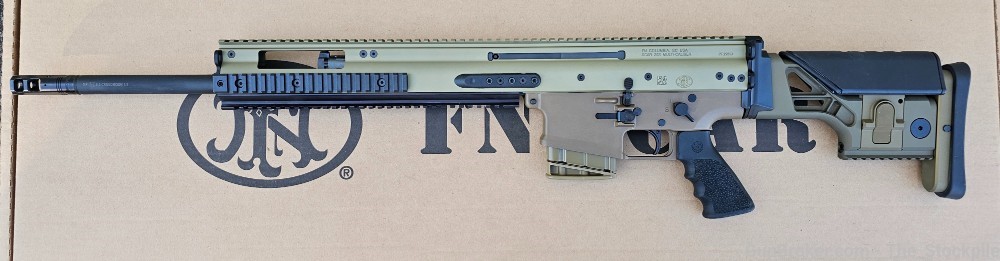 FN Scar 20S 6.5 Creedmoor 20" Bbl DMR FDE w/ One Mag Box Manual Excellent!-img-1