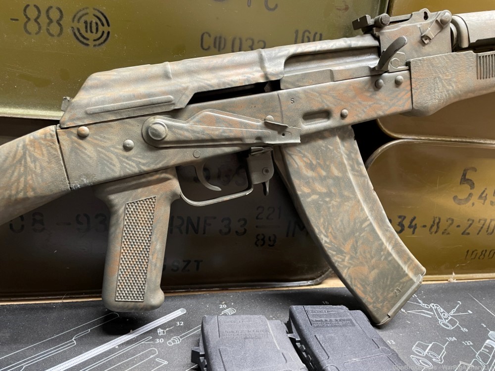 AK-74 Ratmil Intrac MK II 5.45x39 Romanian AK 74 w/ Bakelite NO CC FEES-img-2