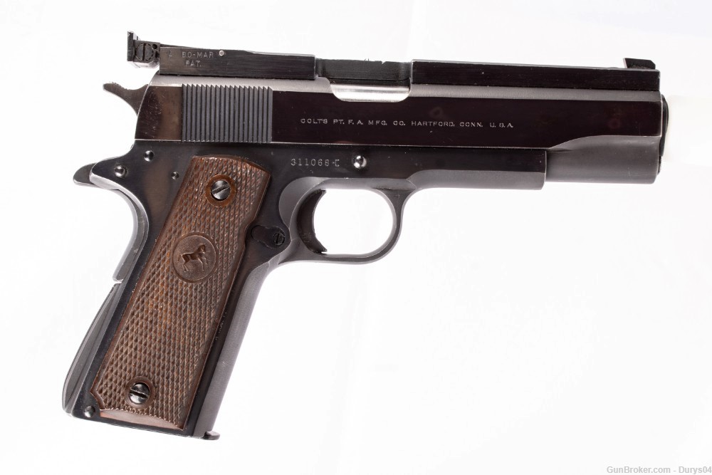 Colt Goverment Model 1911 .45 ACP with Bo-Mar Rib Dury's # 17461-img-2