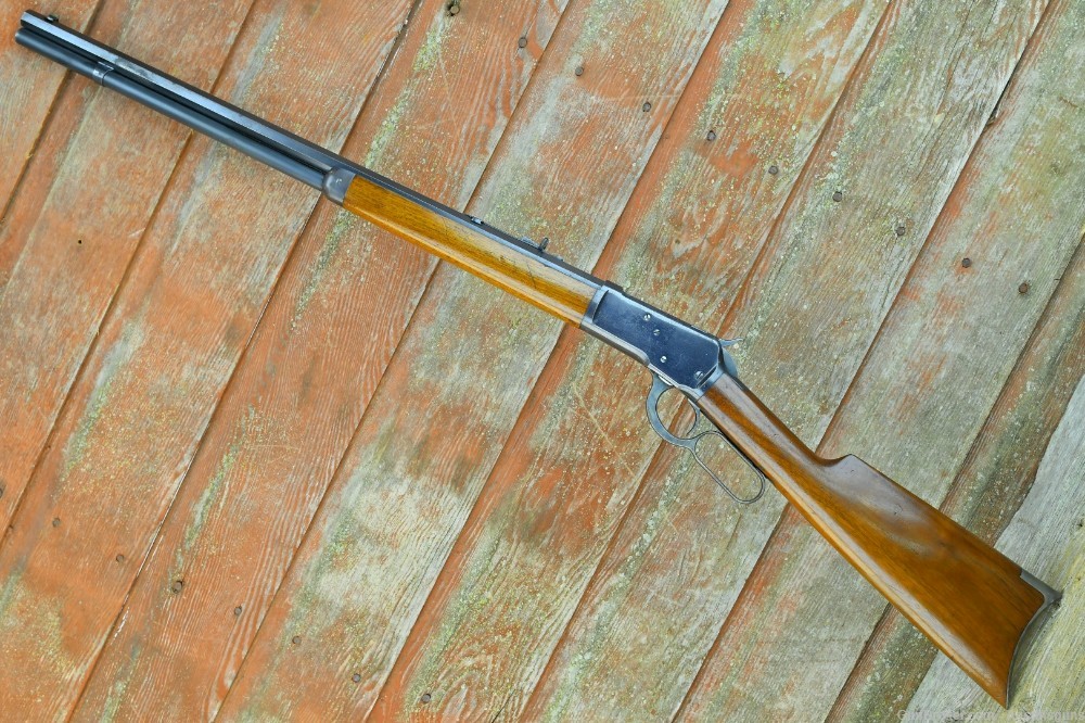 FINE & SCARCE Winchester Model 1892 Rifle - 38-40 WCF -img-1