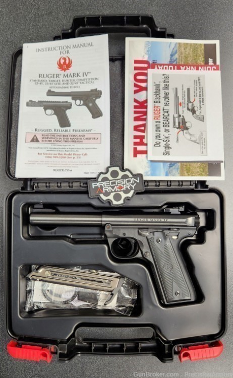 Ruger MKIV 22/45 in good condition!-img-0