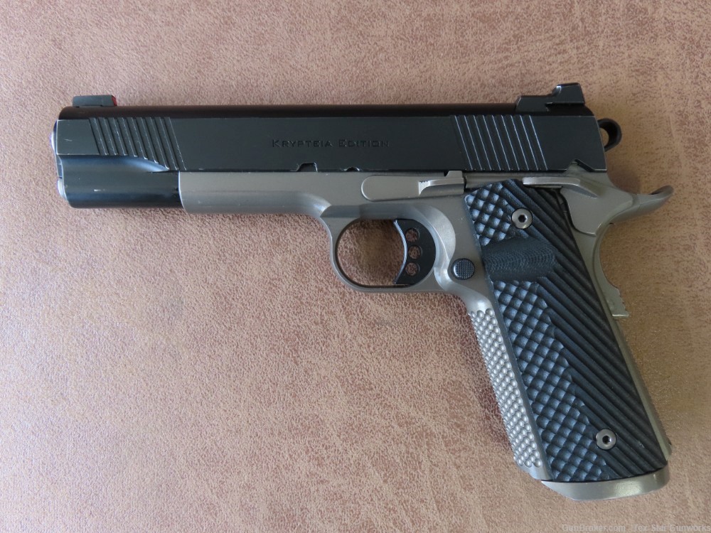 ED BROWN 1911 KRYPTEIA LIMITED EDITION .45ACP, 2 MAGS & ORG CASE-img-1