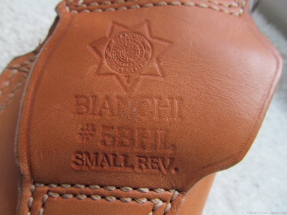 Bianchi #5BHL Holster for Small Frame 3" Revolver-img-2