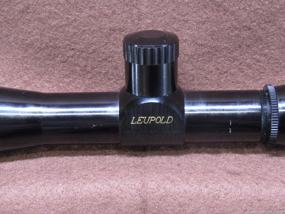 Leupold M8-4X 4x Power Extended Eye Relief Pistol Scope Made 1983 -img-2