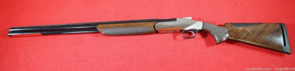 BENELLI 828U 20GA O/U SHOTGUN AA SATIN WALNUT NICKEL (BEN10741)-img-0