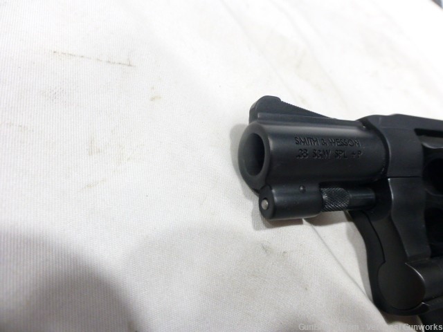 S&W 442 Revolver 38 spl +P 1 5/8" DAO 5 rd Blackhawk Holster EXCELLENT-img-6