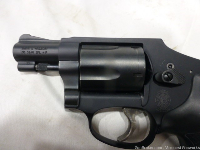 S&W 442 Revolver 38 spl +P 1 5/8" DAO 5 rd Blackhawk Holster EXCELLENT-img-5