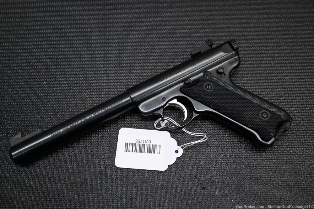 RUGER MARK II GOVERNMENT TARGET MODEL IN 22LR - GREAT CONDITION-img-0